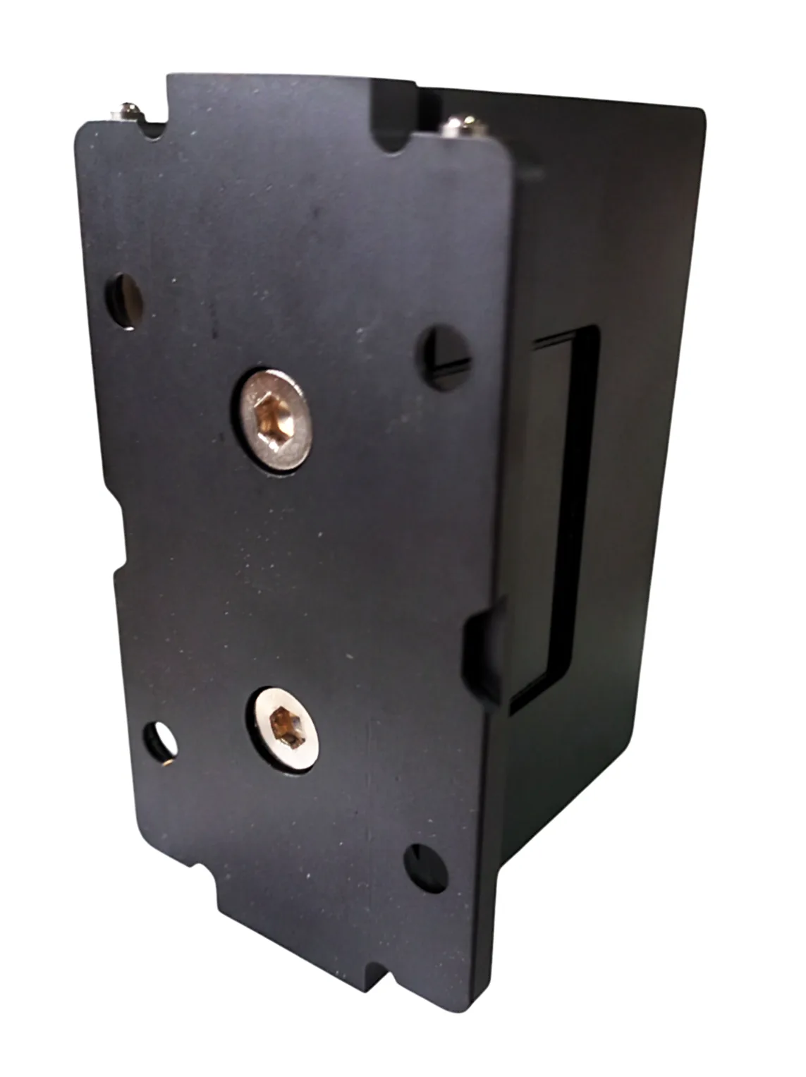 SHT-A-ADC Ultra Slim Gap Wall-to-Glass Hinge 90, Matte Black