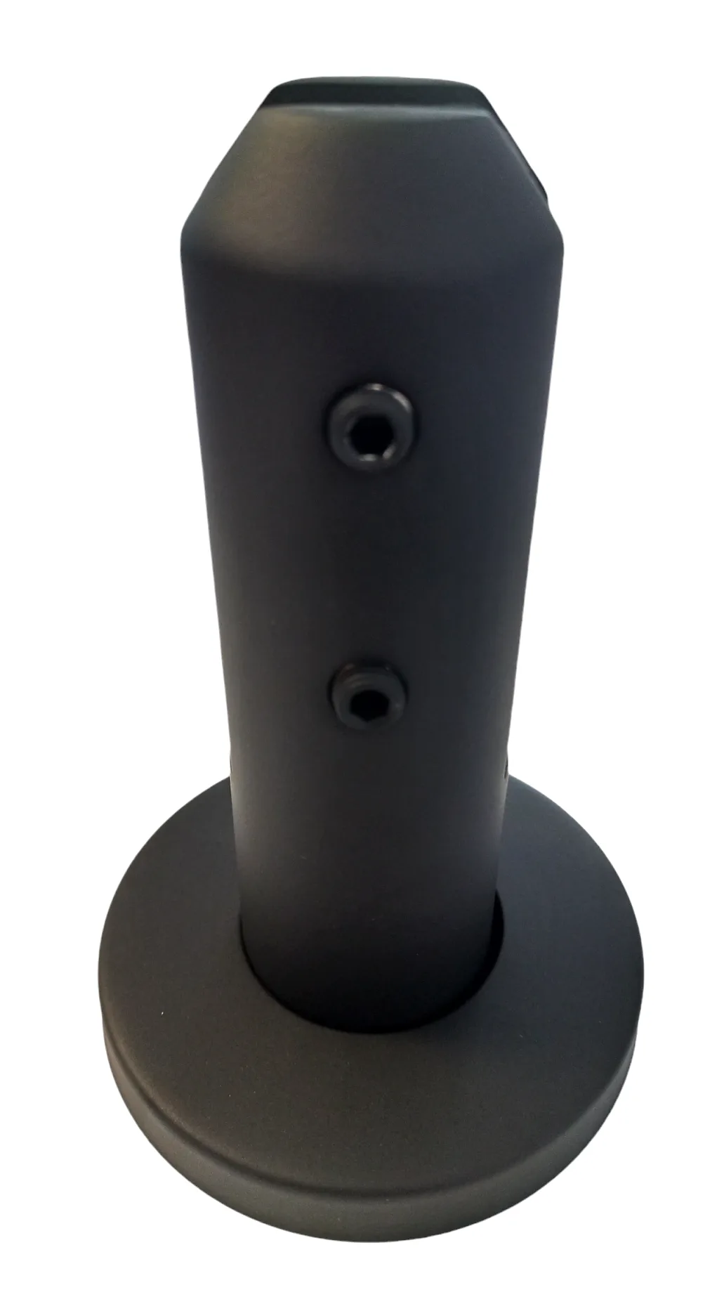MD SC-14 BLACK - Round Glass Balustrade Mini Post, H160mm