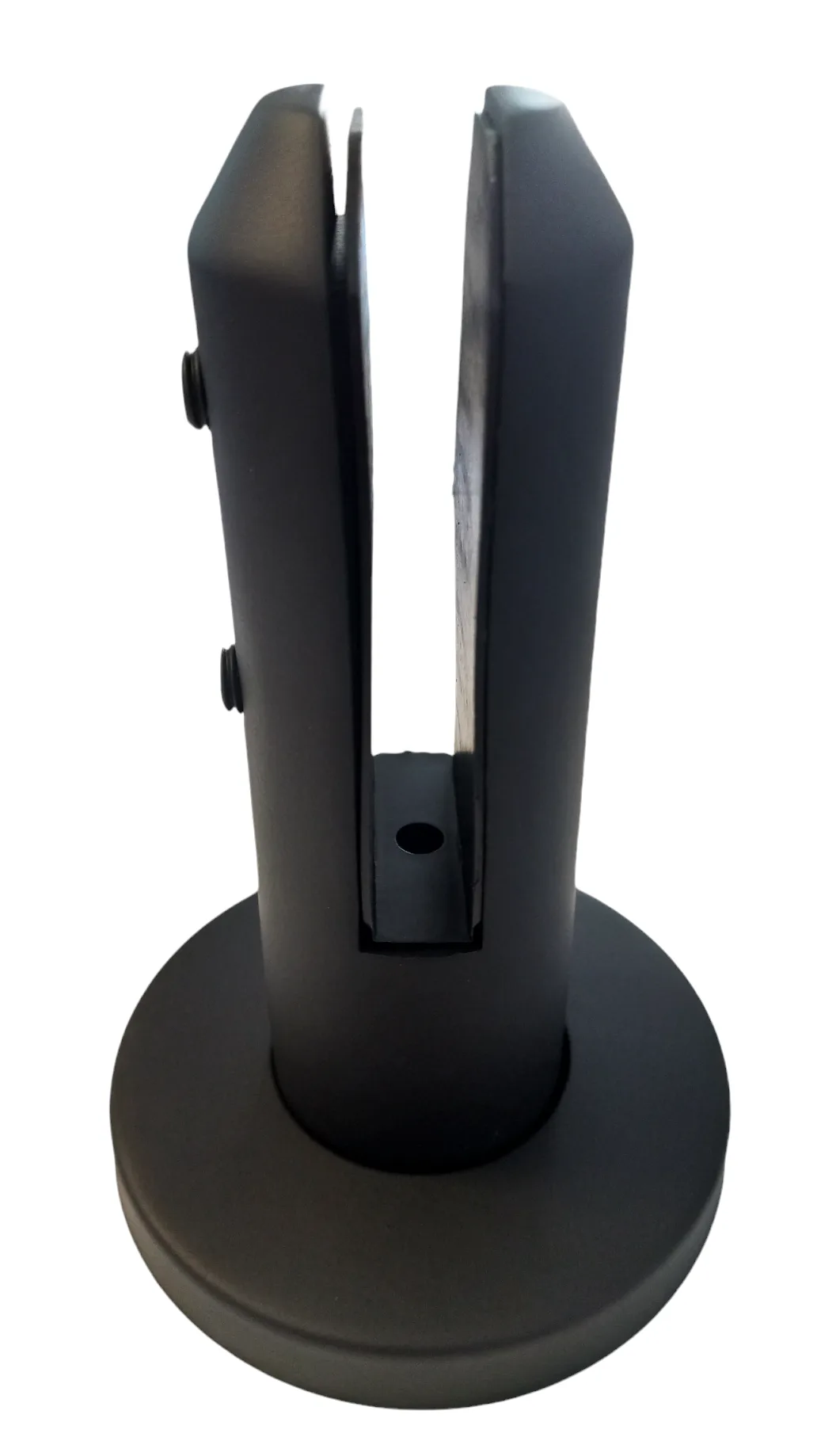MD SC-14 BLACK - Round Glass Balustrade Mini Post, H160mm