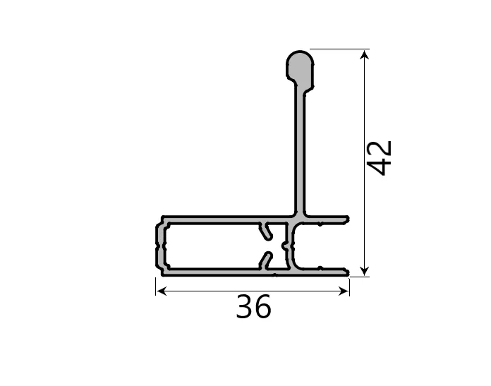 Slide Master Additional Vertical Profile (Press, 6 m)
