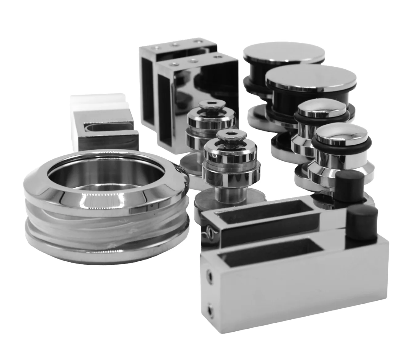 OF-WS Sliding Shower Door Kit for Fixed Panel Configuration