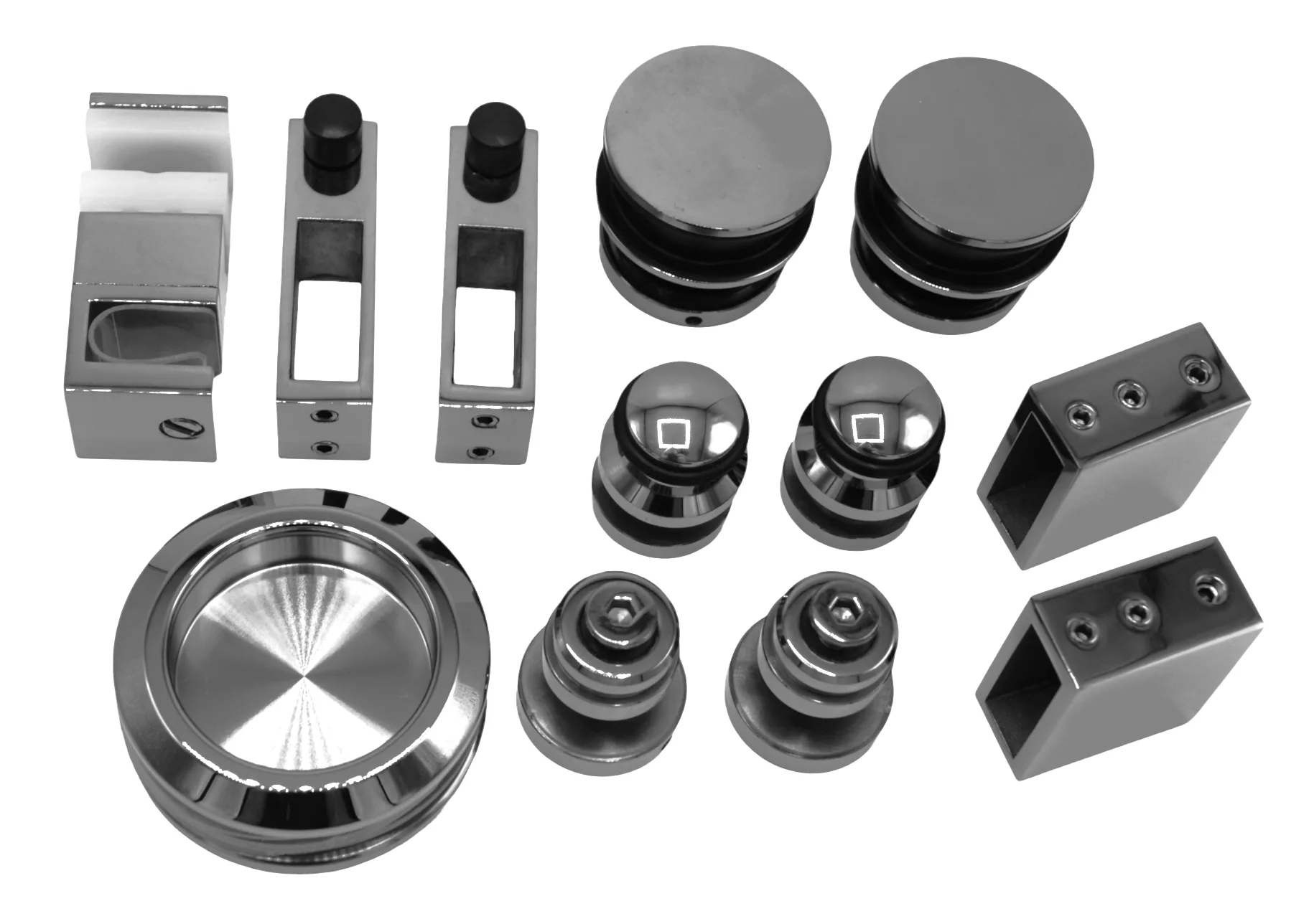OF-WS Sliding Shower Door Kit for Fixed Panel Configuration