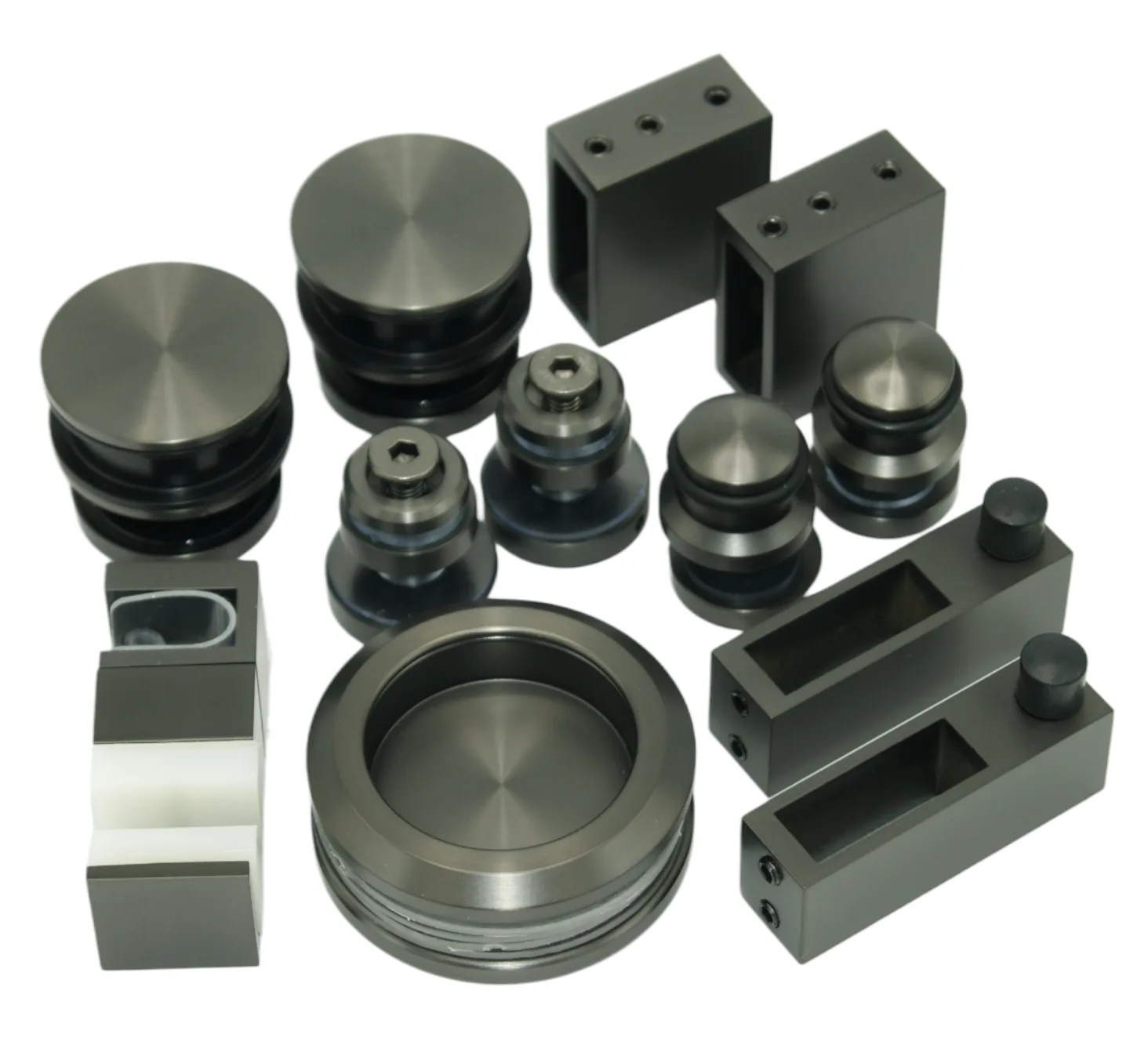 Kit dus glisant cu panou fix (GUNMETAL GRAY) (GUNMETAL GRAY)