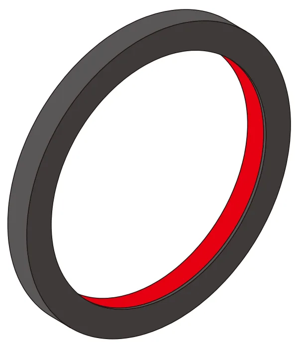 A534 OPK PS Round Sliding System, 135mm Dia., Adhesive Strip (Mocaffine)