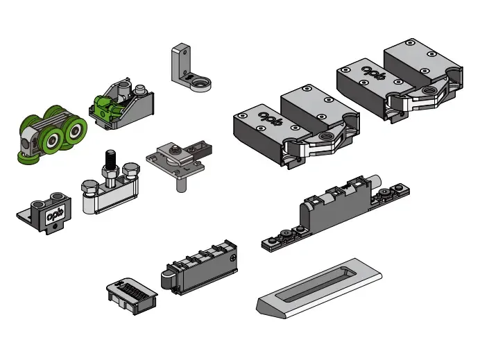 CN122742A OPK PS Harmonic Door Set (First Door) with Lock