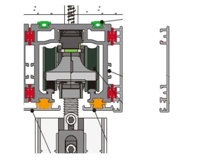 A321 OPK PS FG Telescopic Slider Guide (Press, 3 m)