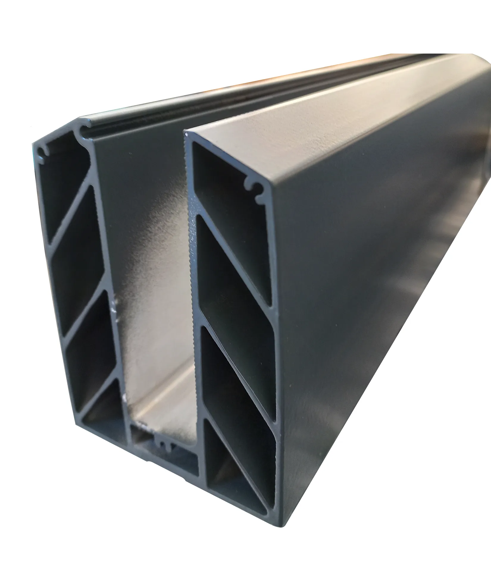 MX50-80x106 PROFIL BALUSTRADA TIP U - ANTRACIT 7016MAT (6 m)